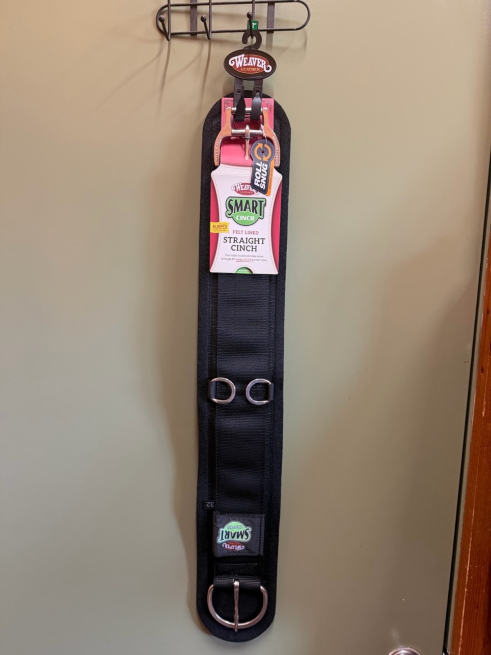 Horse Tack - Weaver Equine Smart Cinch - Straight and Roll Snug 32 inch - NWT - Picture 3 of 6